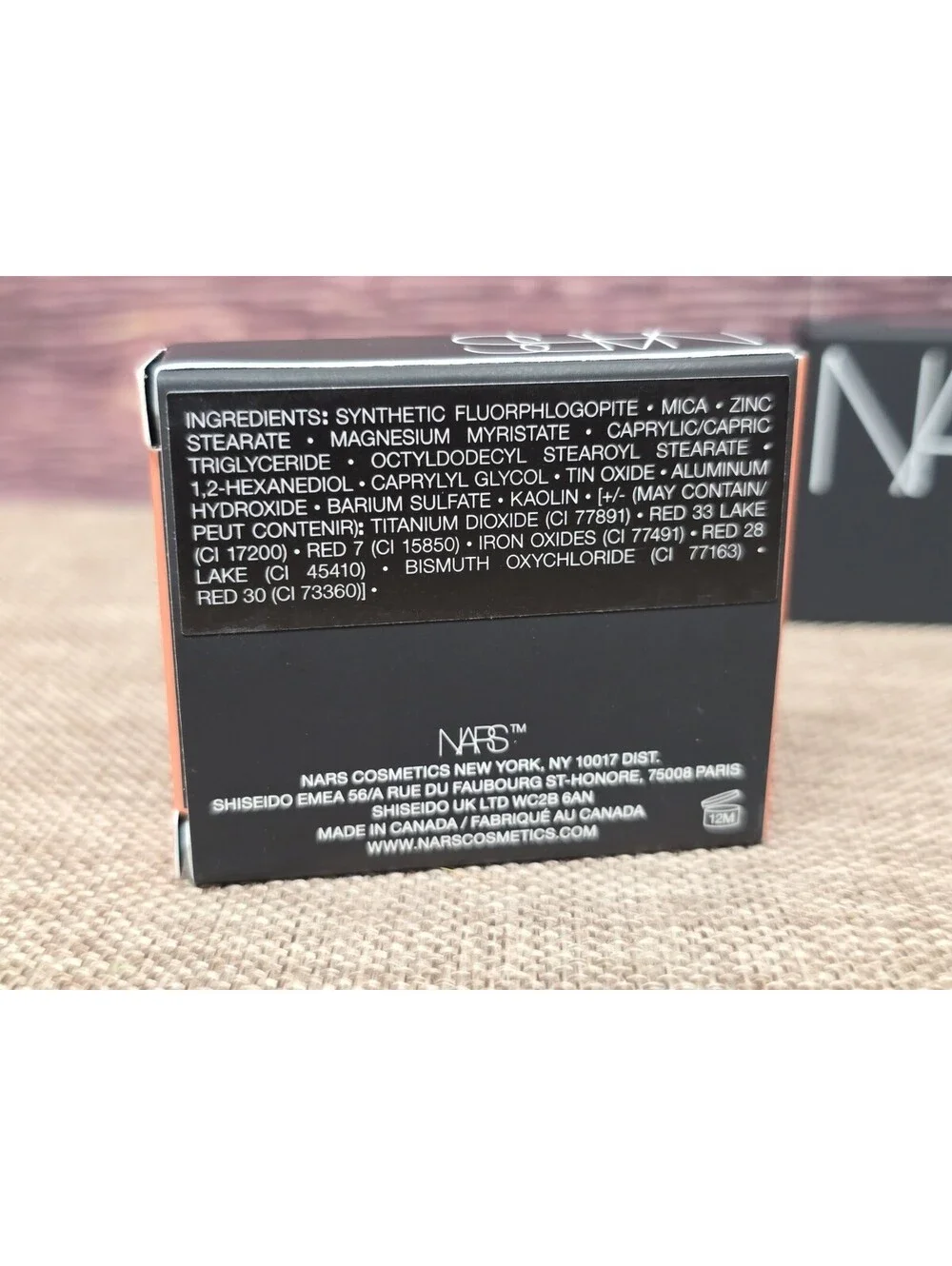 NARS Blush in Orgasm 0.09 oz Brand New In Box